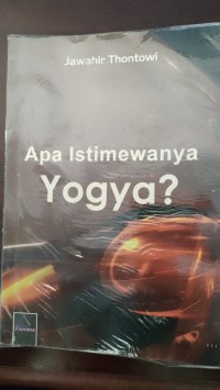 Image of Apa Istimewanya Yogya