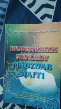 Image of Kemusyrikan Menurt Madzhab Syafi'i